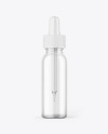 Clear Dropper Bottle Mockup