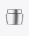 Metallic Cosmetic Jar Mockup Metallic Cosmetic Jar Mockup