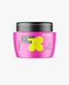 Matte Cosmetic Jar Mockup Matte Cosmetic Jar Mockup