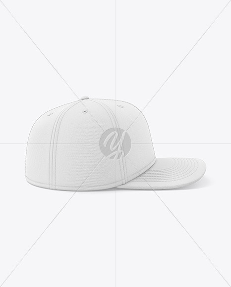 Cap Mockup - Side View