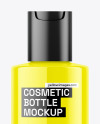 Glossy Cosmetic Bottle Mockup