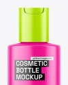 Matte Cosmetic Bottle Mockup