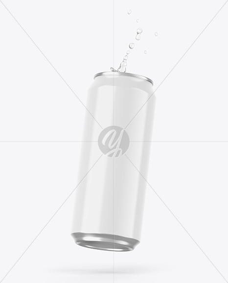 Can W/ Glossy Finish Mockup