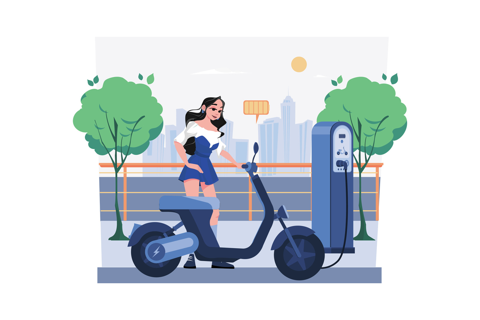 M619_Electronic Vehicle Illustration Pack M619_Electronic Vehicle Illustration Pack