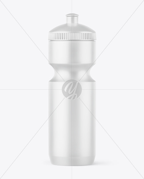 Matte Sport Bottle Mockup