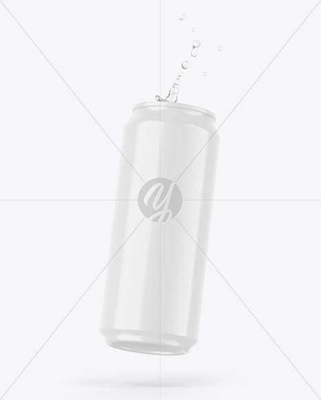 Glossy Can Mockup