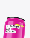 Glossy Can Mockup