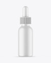 Matte Dropper Bottle Mockup