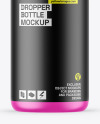 Matte Dropper Bottle Mockup Matte Dropper Bottle Mockup