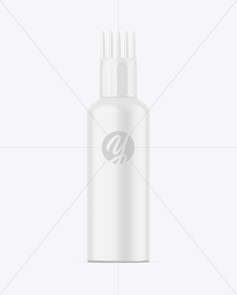 Matte Hair Oil Bottle Mockup