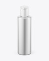 Matte Metallic Cosmetic Bottle Mockup