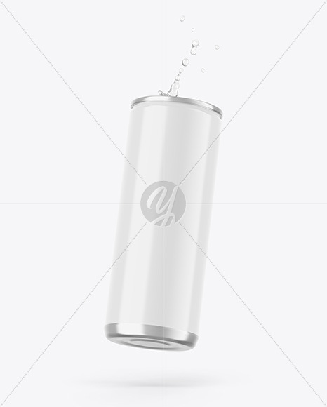 Can W/ Glossy Finish Mockup