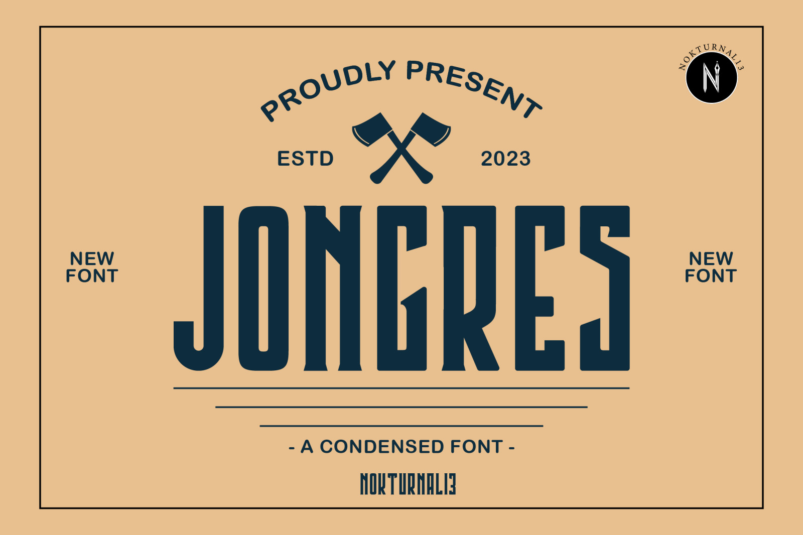 Jongres Font Jongres Font