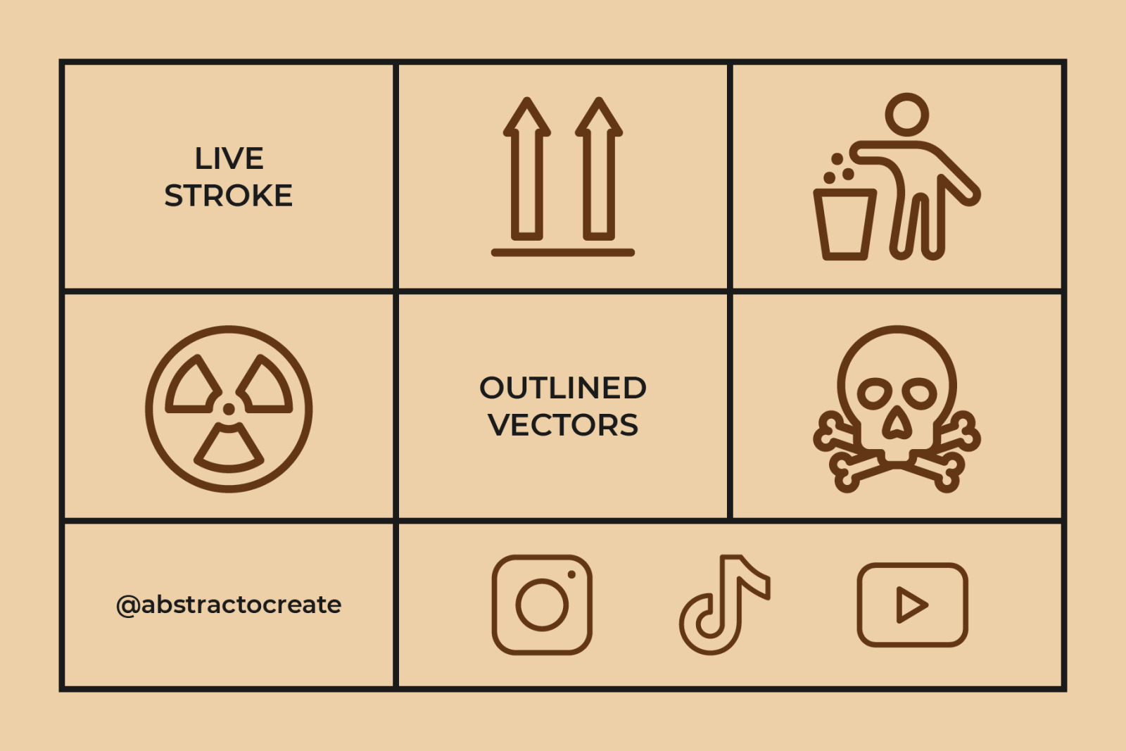 Packaging Symbols Vector