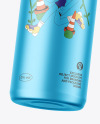 Matte Metallic Can Mockup Matte Metallic Can Mockup