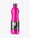 Glossy Plastic Bottle Mockup