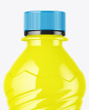 Glossy Plastic Bottle Mockup