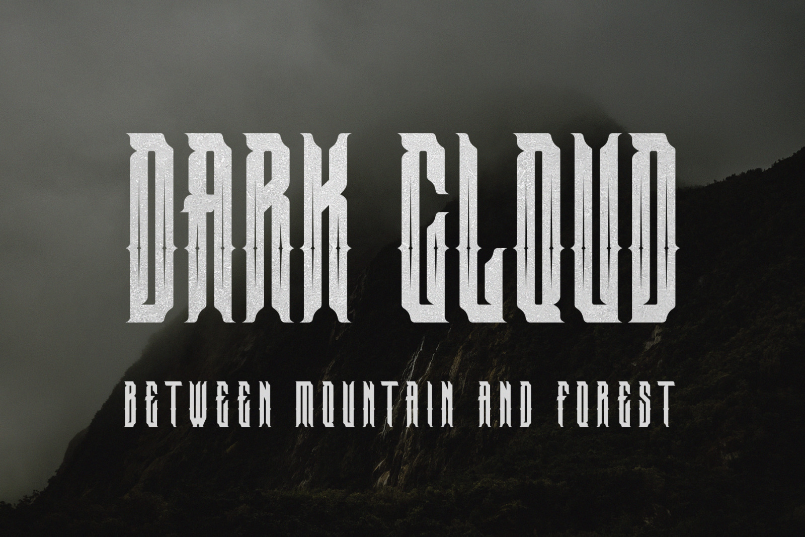 Blackletter Metal Typeface - Bindas Blackletter Metal Typeface - Bindas
