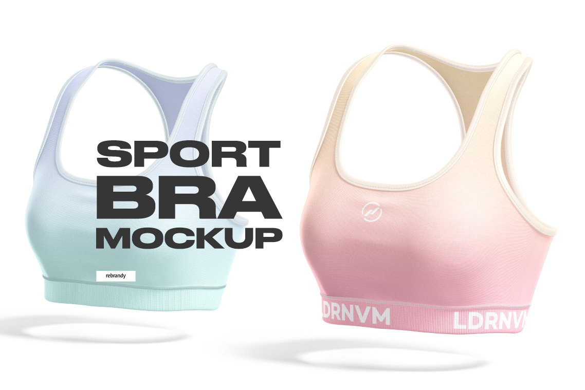 Sport Bra Mockups