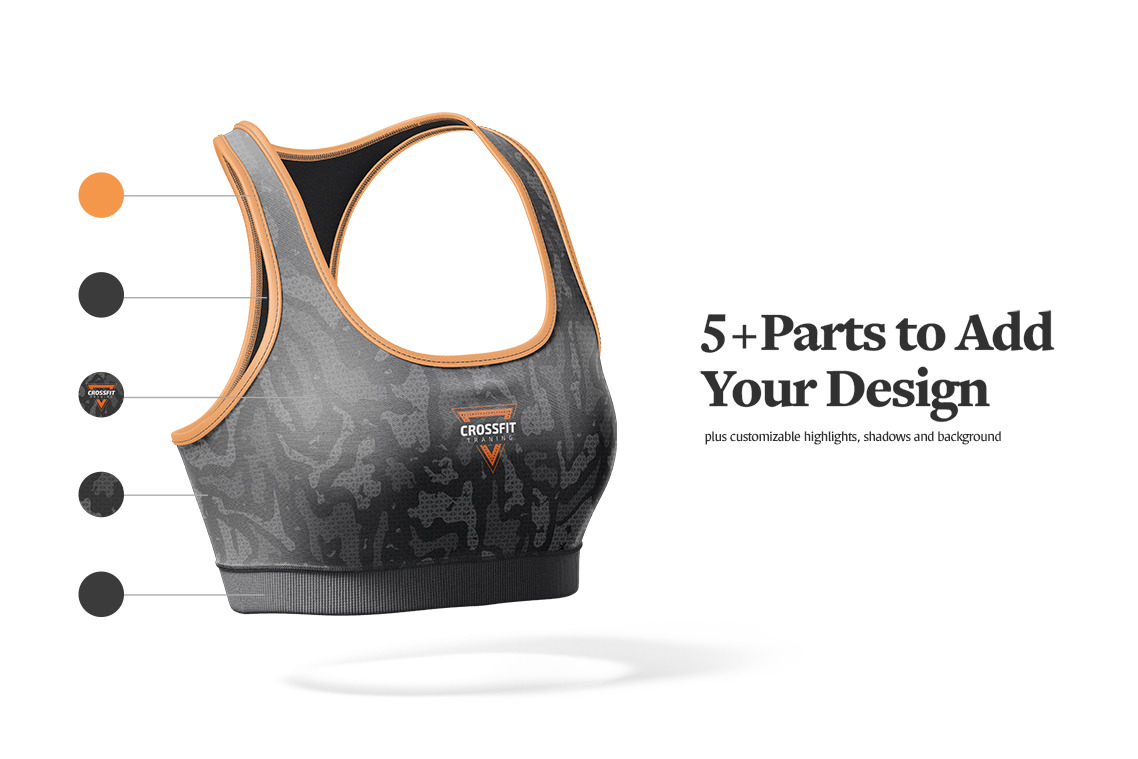 Sport Bra Mockups