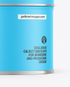 Matte Tin Can Mockup