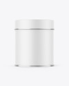 Matte Tin Can Mockup
