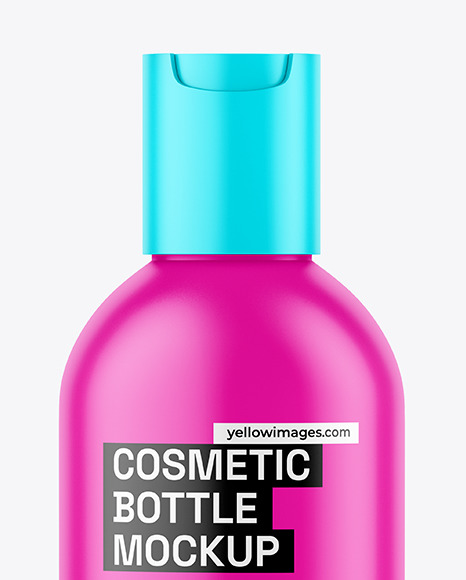 Matte Cosmetic Bottle Mockup