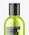 Glossy Metallic Cosmetic Bottle Mockup