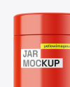 Glossy Jar Mockup