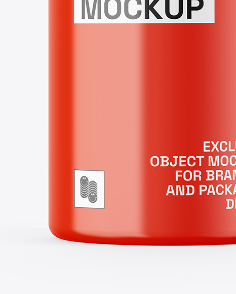 Glossy Jar Mockup