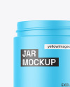 Matte Jar Mockup