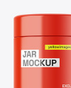 Glossy Jar Mockup