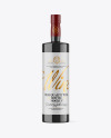 Glossy Ceramic Wine Bottle Mockup