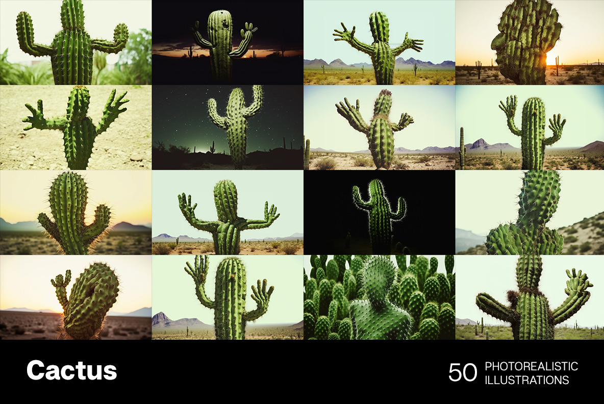 Cactus Human-like