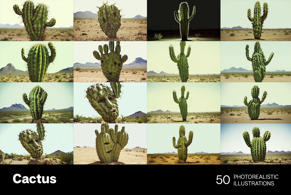 Cactus Human-like Cactus Human-like