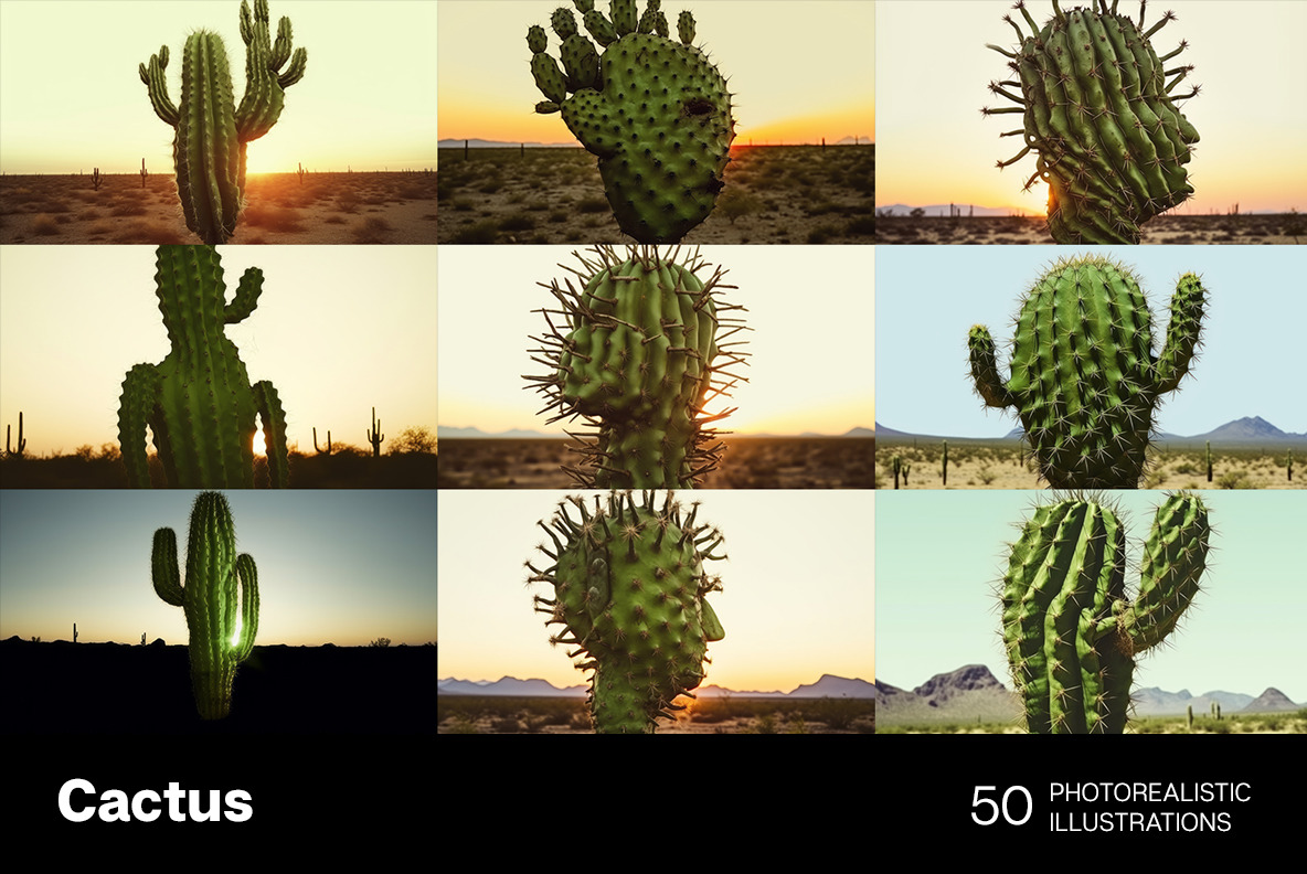 Cactus Human-like