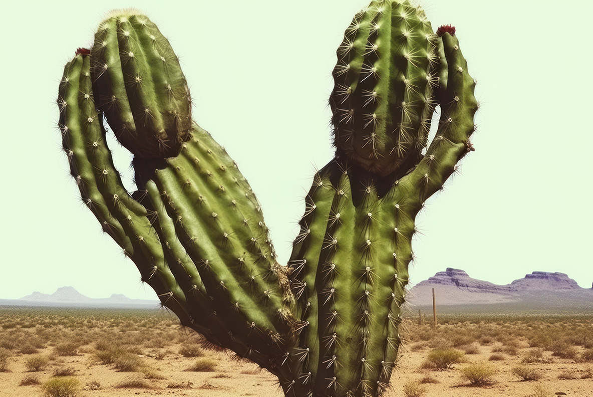 Cactus Human-like