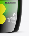Green Glass Cosmetic Jar Mockup Green Glass Cosmetic Jar Mockup