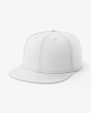 Snapback Mockup - Half Side View