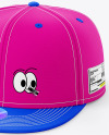 Snapback Mockup - Half Side View