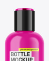 Glossy Bottle Mockup