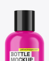 Glossy Bottle Mockup