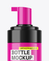 Glossy Bottle W/ Pump Mockup