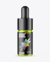 Metallic Dropper Bottle Mockup Metallic Dropper Bottle Mockup