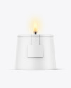 Matte Candle Mockup