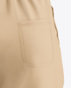 Men's Shorts Mockup - Back View