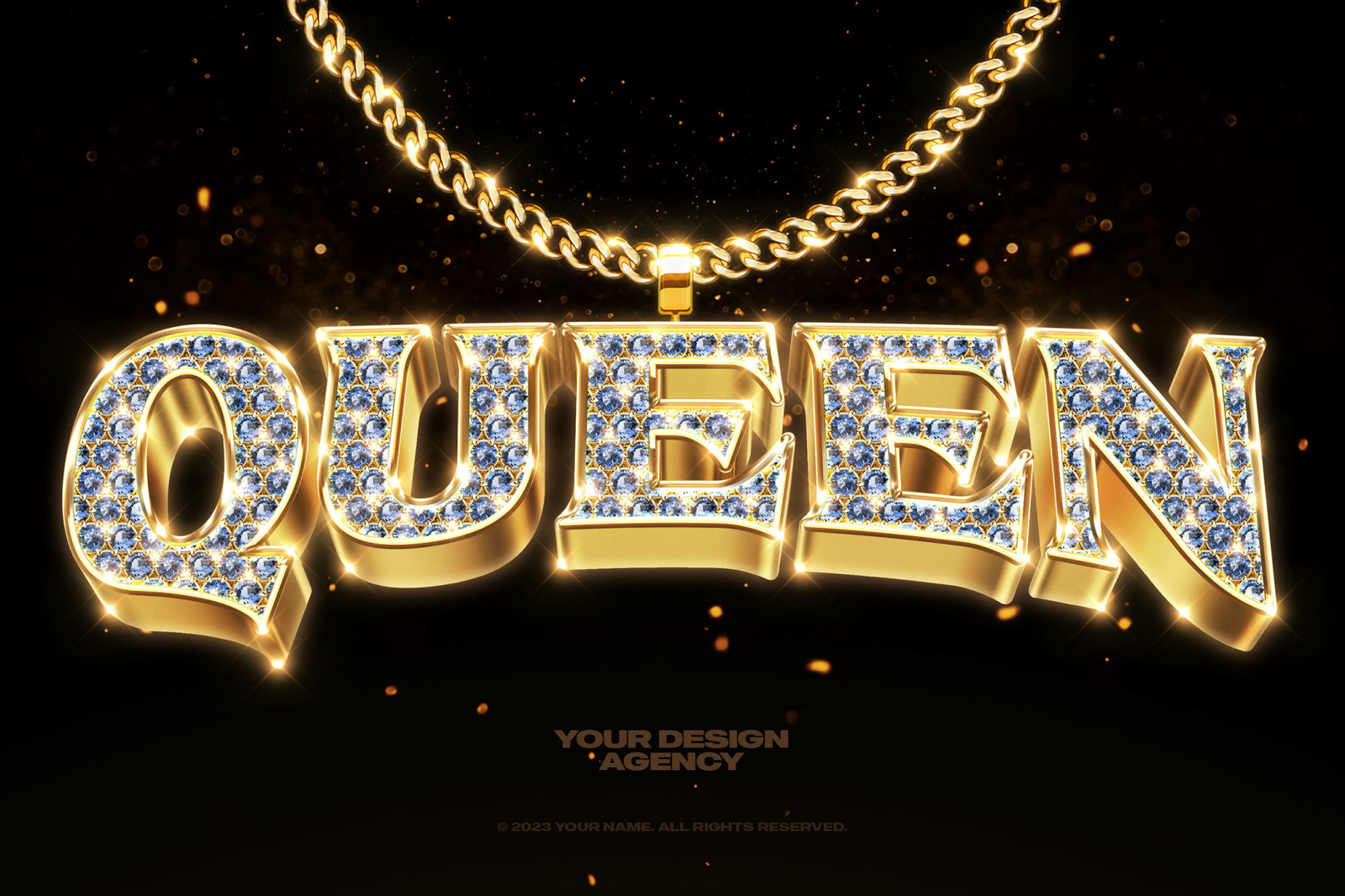 Bling Bling Logo and Text Effects