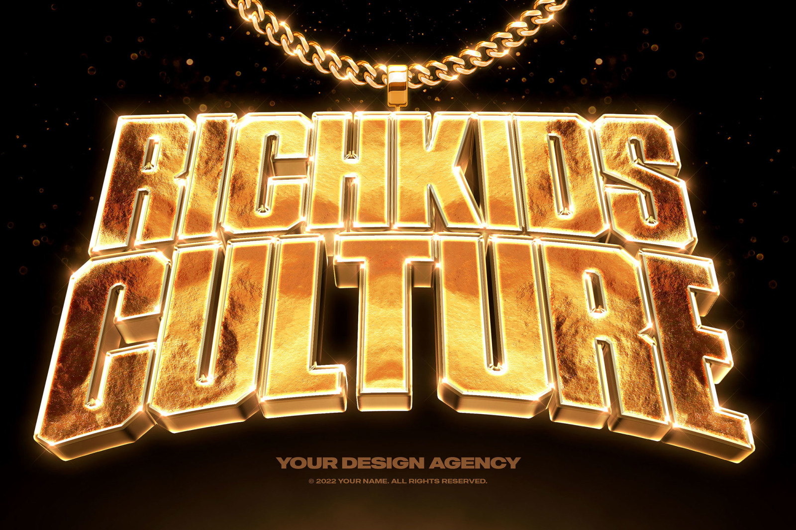 Bling Bling Logo and Text Effects