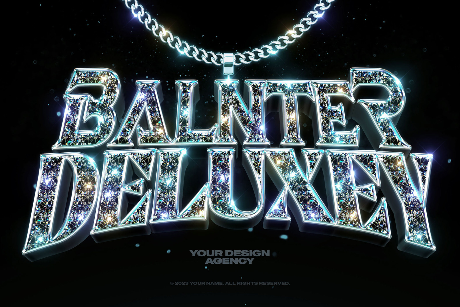 Bling Bling Logo and Text Effects