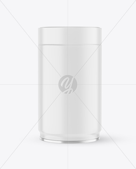 Matte Coffe Can Mockup